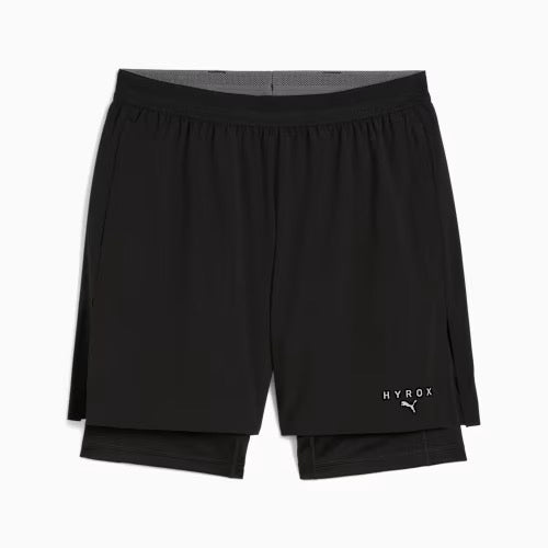 Puma x Hyrox Calção Treino 2in1