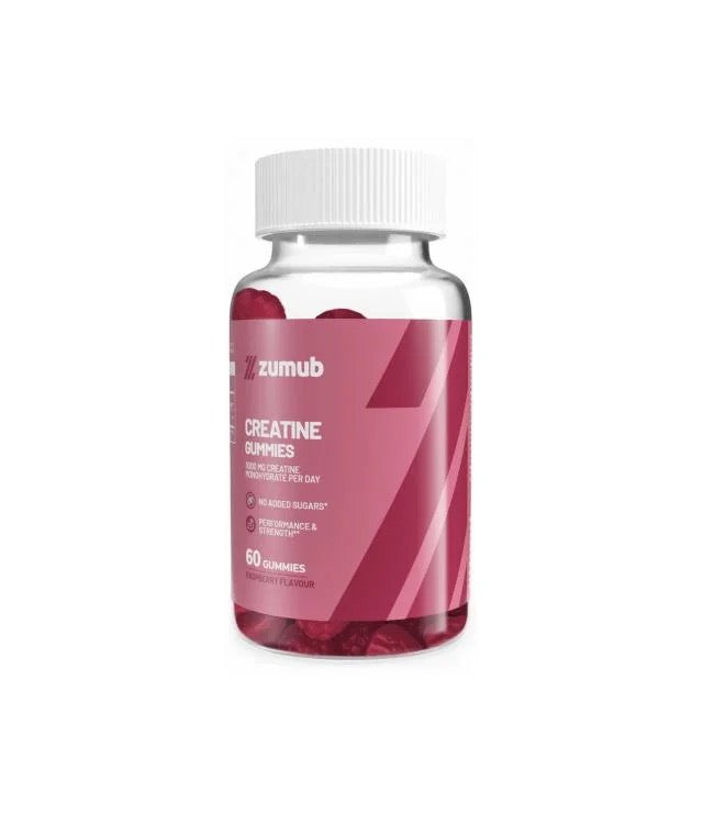 Zumub Gomas de Creatina - 60 Gomas - Cereja