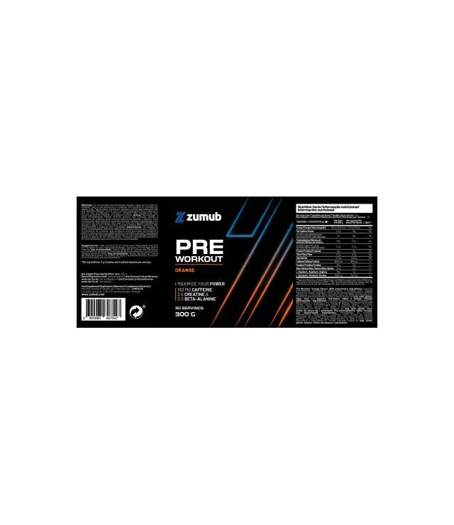 PRÉ-TREINO 300g Zumub